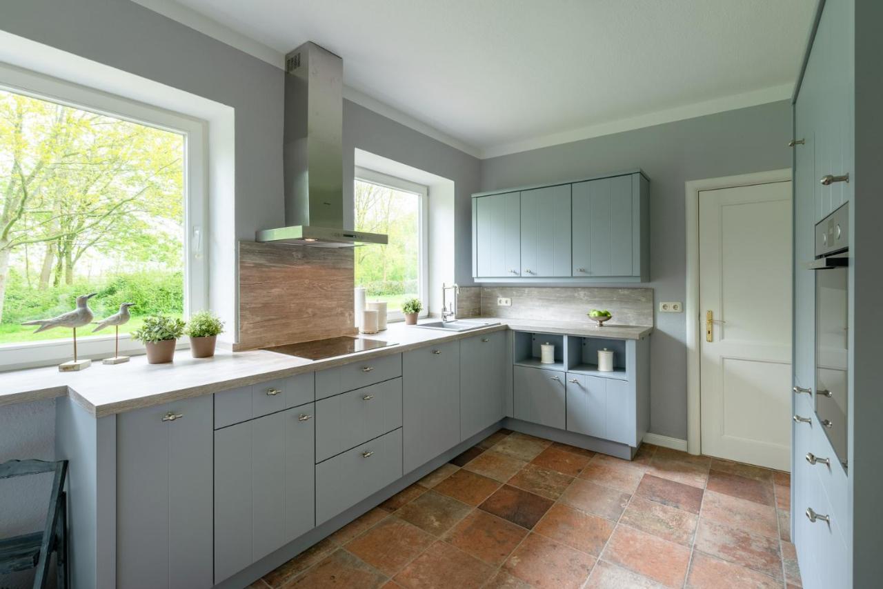 Lehrerwohnung Tumlauer Koog Buitenkant foto